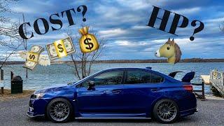 Subaru STI Stage 1+ Mods and Cost