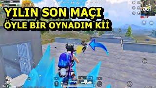 YILIN SON MAÇINDA ÖYLE BİR OYNADIM Kİ ! MUHTEŞEM MAÇ BATUR GAME SOLO SQUAD PUBG MOBİLE