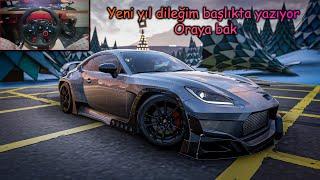 Umarım yeni yıl bize değil de biz bu arabaya gireriz :) Toyota GR86 | Forza Horizon 5 Logitech G29