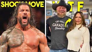 Roman Reigns Shock WWE Plans...Brock Lesnar Wife W.T.F...Sad News Bronson Reed...Wrestling News