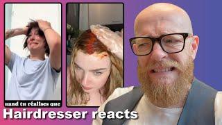 Hairdresser REACTS to VIRAL Hair Fails! ‍️ What Were They Thinking?!