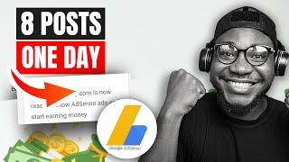 Google AdSense account - How to get AdSense approved in 24 hours