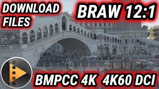 DOWNLOAD BRAW 12:1 4K60 DCI Files From BMPCC 4k - Blackmagic Pocket Cinema Camera 4k