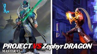 Master Yi Project VS Zephyr Dragon Skins Comparison Wild Rift