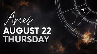 Aries - Today Horoscope - August 22, 2024 - Daily Horoscope - Horoscope for Today