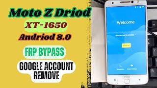 Motorola Z Force ( XT-1650) Frp Bypass | Moto Z Droid / Z Play  Frp Bypass WIthout PC @SHTubeTech