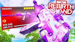 *NEW* 2 SHOT SVA AR is PERFECT on Warzone Rebirth Island!