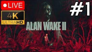 Alan Wake 2 | Part 1 | PC Gameplay | 4K Max RT | Hindi