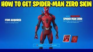 HOW TO GET SPIDER-MAN ZERO SKIN in Fortnite Chapter 3 Season 3!