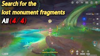 Search for the lost monument fragments with Sorush's help (4/4) | Monumental Study | Genshin Impact