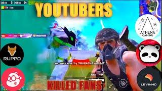 Youtubers Killed By Fans    |  Panda  Tacaz  Sevou  Levinho Athena