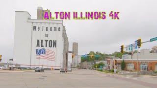 A Unique Town North Of St. Louis: Alton, Illinois 4K.