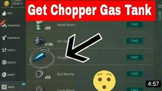 HOW TO GET CHOPPER GAS TANK?|LAST DAY ON EARTH:SURVIVAL