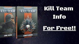 Get Kill Team Rules for Free! -Core Rules, Compendium, and Expansions
