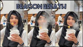 Dragon Breath || The Ice-cream lab | The Dubai Mall @SehrishLuqmanVlogss