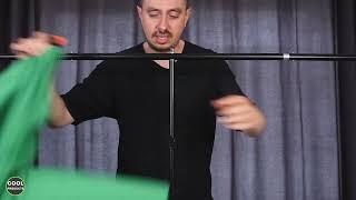 Heysily Green Screen with Stand Unboxing and Setup
