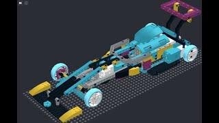 # Lego Spike Prime  racing car instructions