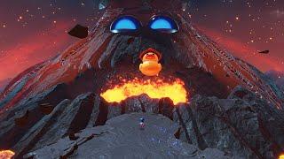 Astro Bot - Volcano Boss Fight & Bot Rescued Location!