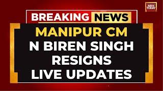 Manipur CM Resigns LIVE: N Biren Singh Resigns From Chief Minister's Post After Violence In Manipur