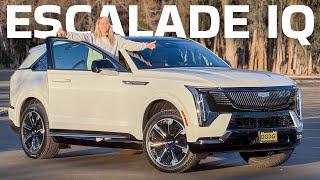 Electric Escalade IQ Full Tour & My First Drive! American Land Yachts Are Back