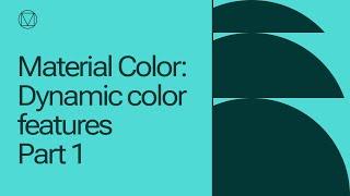 Types of color schemes in Material Design 3