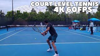 Carlos Alcaraz & Andrey Rublev Court Level Practice 2021 (4k 60FPS)