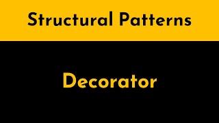 The Decorator Pattern Explained and Implemented in Java | Structural Design Patterns | Geekific