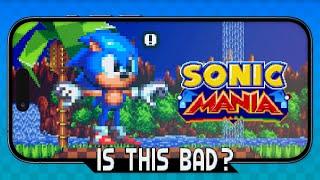 Sonic Mania's Mobile Port Is...