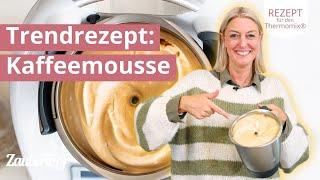 Trendrezept Kaffeemousse – blitzschnell aus nur 2 Zutaten ️ | Thermomix® Rezept