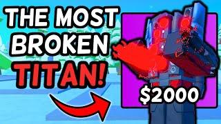 NEW HYPER TITAN *NEEDS* To Be NERFED!! (Toilet Tower Defense)