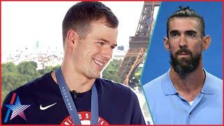 Olympian Nic Fink Reveals What Michael Phelps Told Him About His 2024 Paris Medal