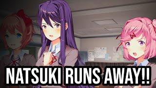 Natsuki Runs Away!!! (DDLC MOD The Rising Night) Part 7