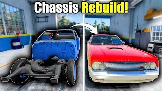 I Rebuilt a Car From The Ground Up! | BeamNG.drive Career Mode (RLS Mod)