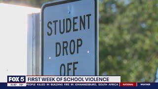 Violence during first week of school