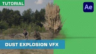 How To Composite Dust Explosions | After Effects Tutorial