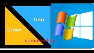 How to Use Unix/Linux commands in windows using cygwin Software.