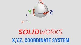 Solidworks XYZ Coordinate System