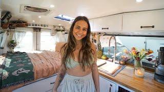 Van Tour After FOUR YEARS (lifting bed, shower and composting toilet)