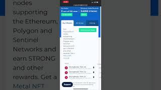 $2000 Passive Income a Month | StrongBlock Nodes Update - Patreon.com/butimnotatrader