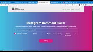 Instagram Comment Picker Without Login - Free Tool for Instagram Giveaways