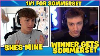 CLIX Finally Challenge BLAKE To 1v1 BOXFIGHT Wager For SOMMERSET On Live STREAM! (Fortnite Moments)