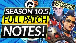 NEW MID SEASON 10 PATCH! - Tanks Are Broken? - All Hero Buffs and Nerfs - Overwatch 2 Update Guide