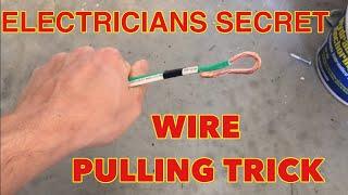 Electrical Wire pulling secret string move