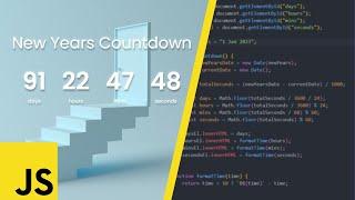 Simple Javascript Project - Countdown Timer BEGINNER TUTORIAL