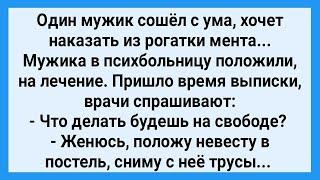 Мужик Хочет Снять Трусы с Невесты и Наказать Мента! Анекдот Дня для Настроения!