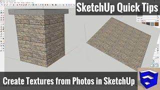 Importing Images as Textures in Your SketchUp Model - SketchUp Quick Tips