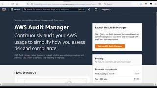 AWS Audit Manager Demo 2021 | Amazon Web Services