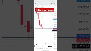 Nifty prediction || nifty crash soon? #niftycrash #crash #stockmarket