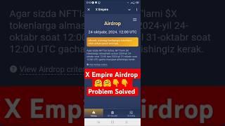 Unfortunately your activity in the game was not enough to get the tokens. X Empire Airdrop || News