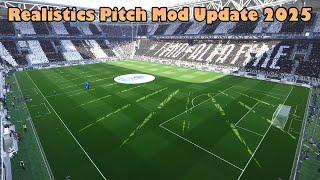 Realistics Pitch Mod Update 2025 - PES 2021 & Football Life 2025